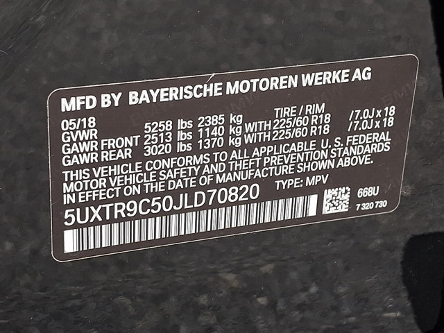 Used 2018 BMW X3 xDrive30i AWD/4WD image 30