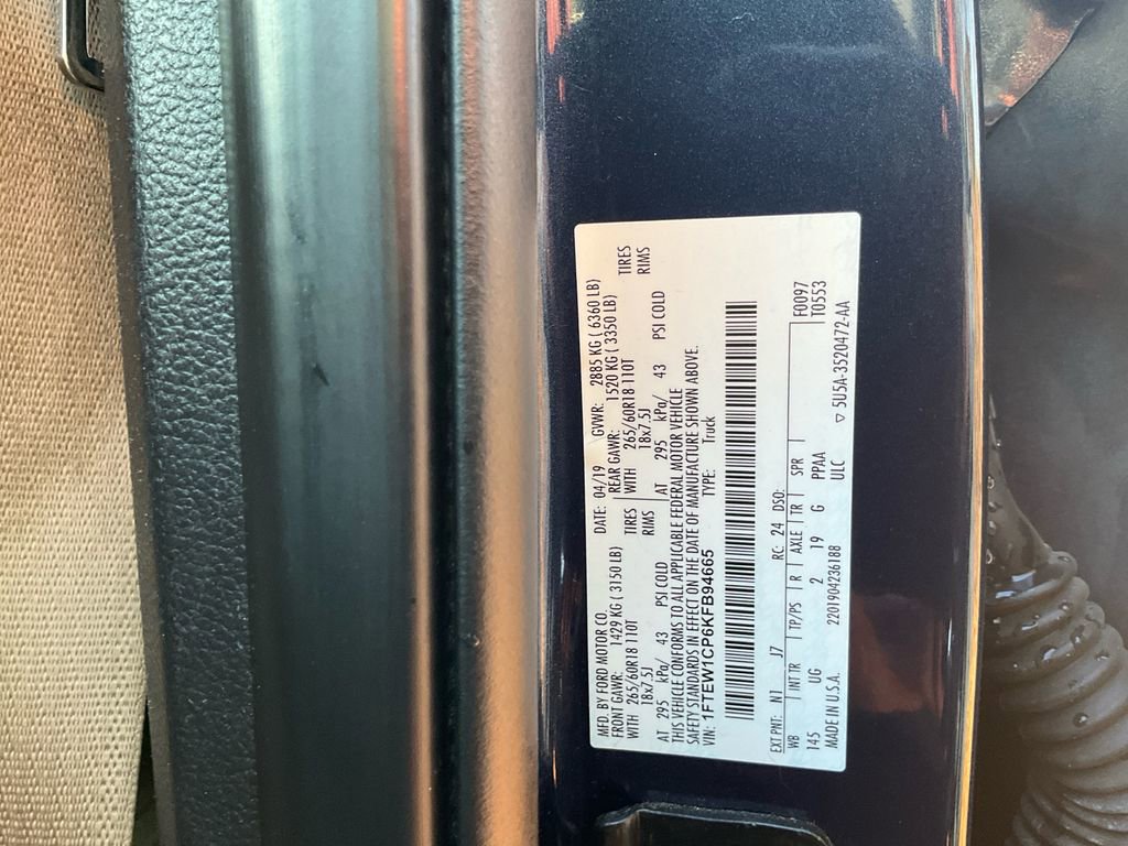 Used 2019 Ford F150 XLT w/ Equipment Group 302A Luxury image 17