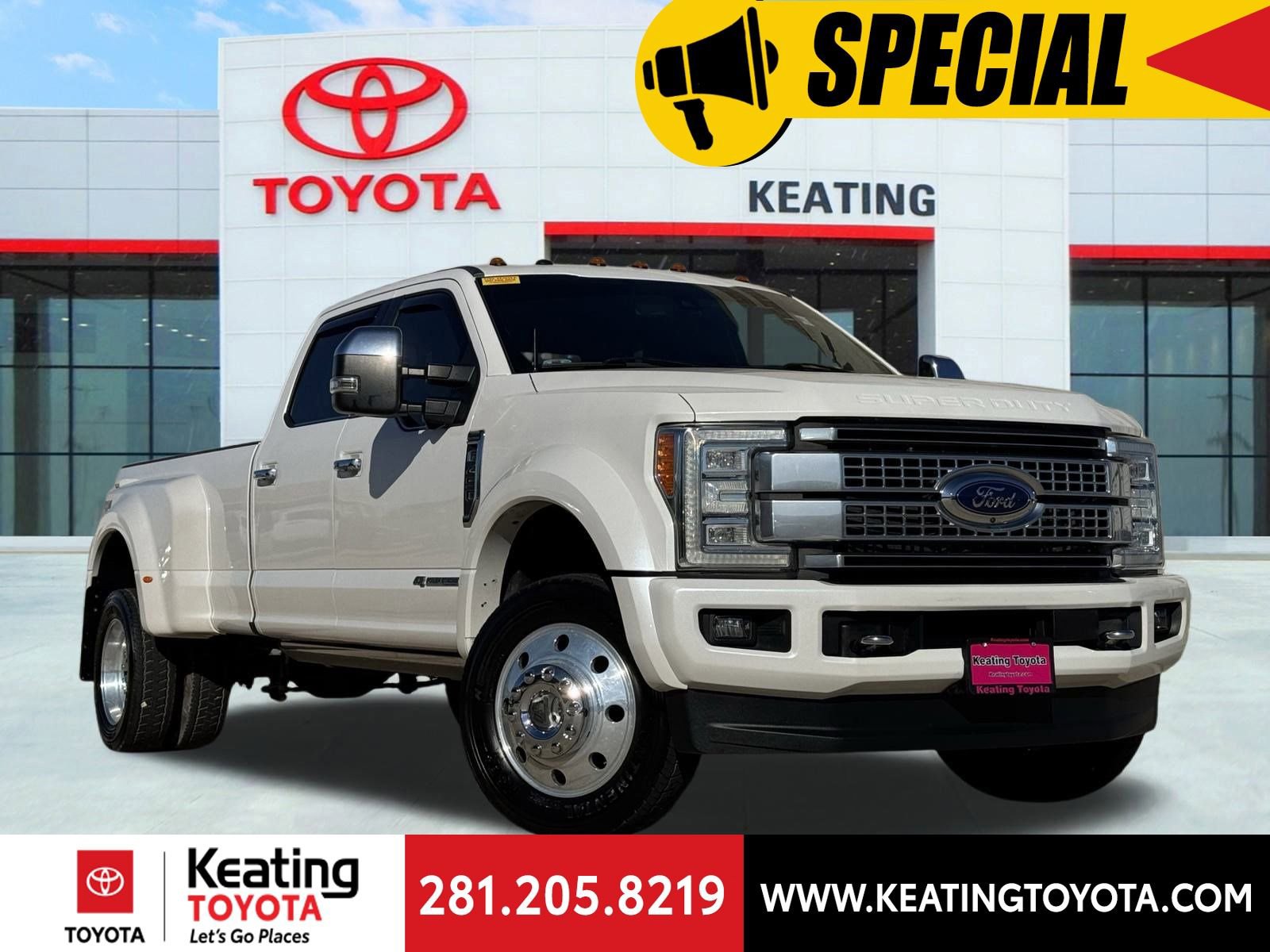 Used 2017 Ford F450 Platinum w/ Platinum Ultimate Package