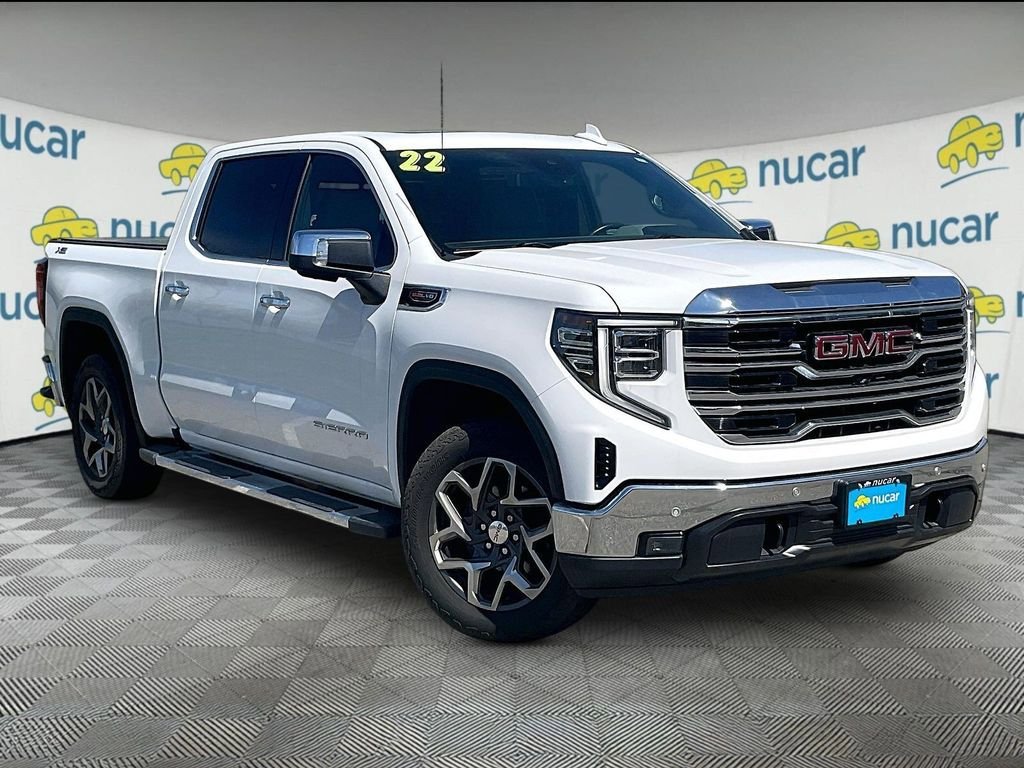 Used 2022 GMC Sierra 1500 SLT w/ SLT Premium Plus Package AWD/4WD image 1
