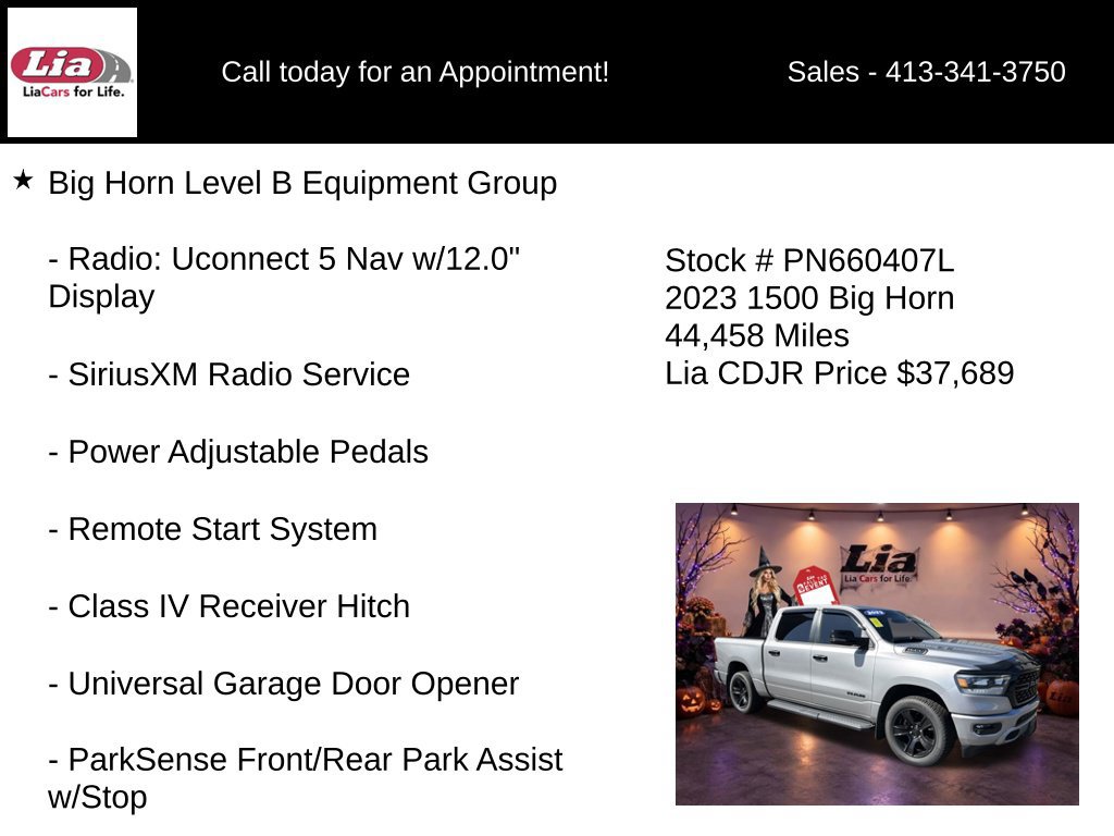 Certified 2023 RAM 1500 Big Horn AWD/4WD image 26