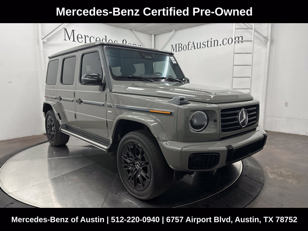 Certified 2025 Mercedes-Benz G 580 w/ EQ Technology