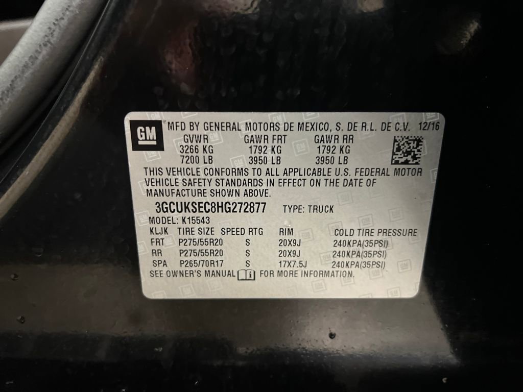 Used 2017 Chevrolet Silverado 1500 LTZ w/ Sport Package image 27