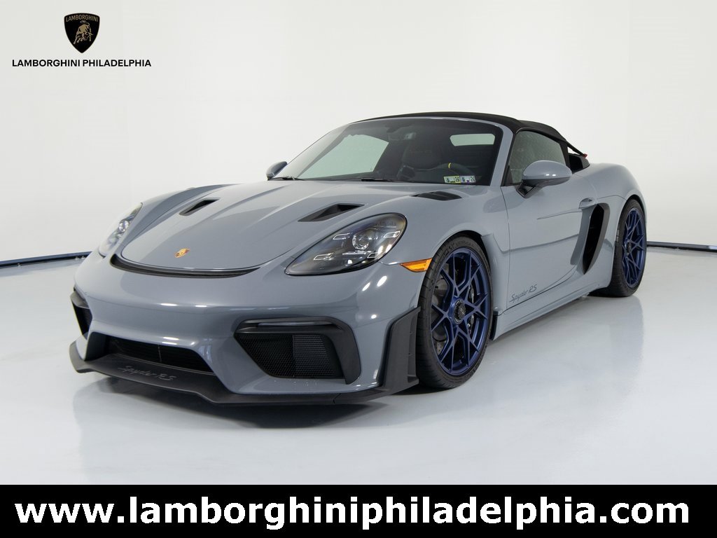 Used 2025 Porsche 718 Boxster Spyder RS image 1