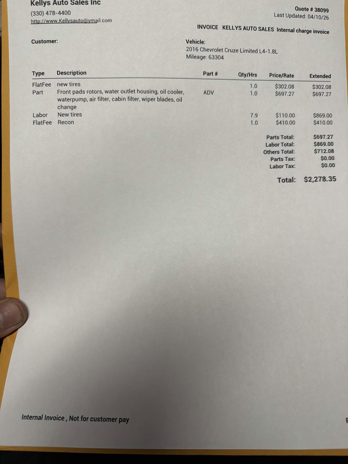 Used 2016 Chevrolet Cruze LS image 28