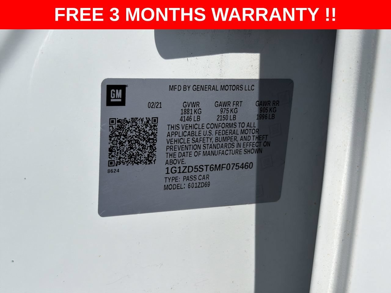 Used 2021 Chevrolet Malibu LT FWD image 24