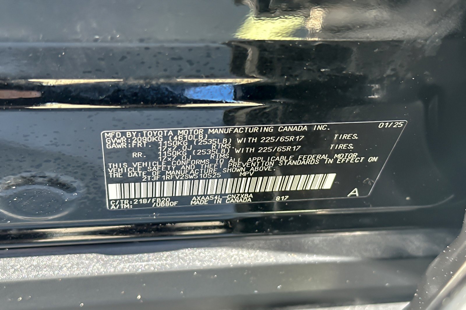 Certified 2025 Toyota RAV4 LE AWD/4WD image 26