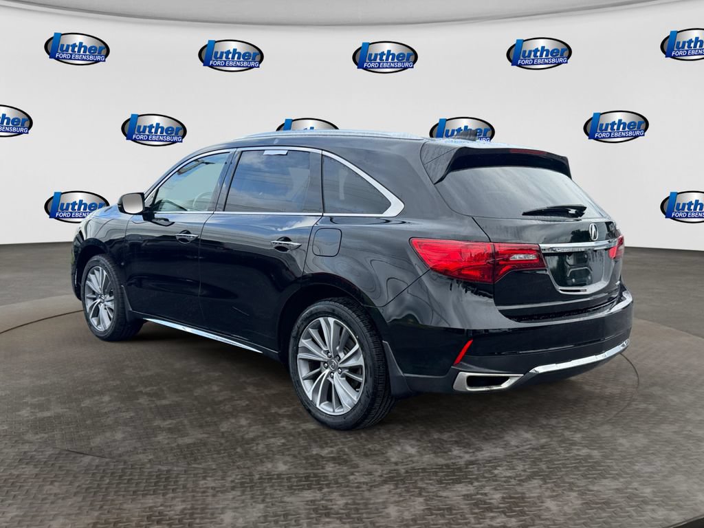 Used 2018 Acura MDX w/ Technology & Entertainment AWD/4WD image 3
