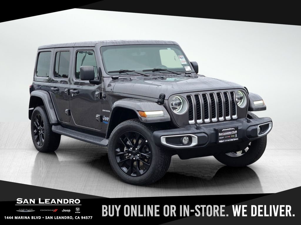 Certified 2021 Jeep Wrangler Unlimited Sahara w/ Cold Weather Group image 1