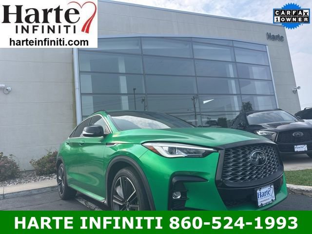 Certified 2022 INFINITI QX55 Luxe w/ Cargo Package image 1