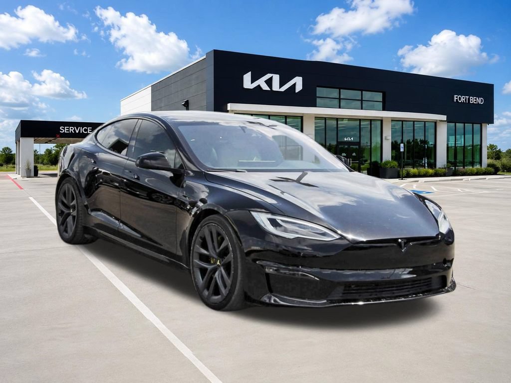 Used 2021 Tesla Model S Plaid AWD/4WD image 3
