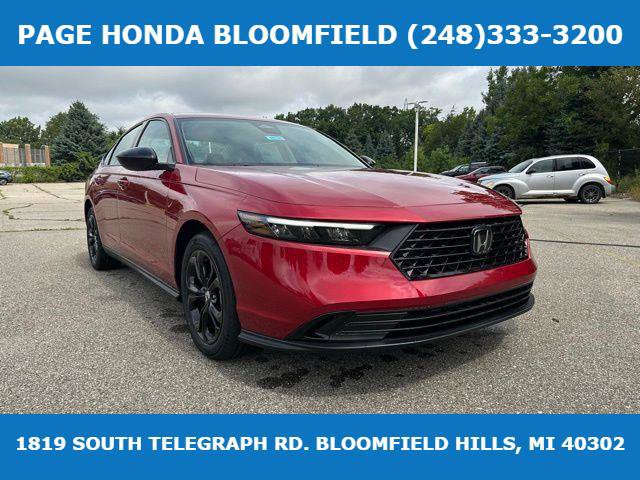 New 2025 Honda Accord SE