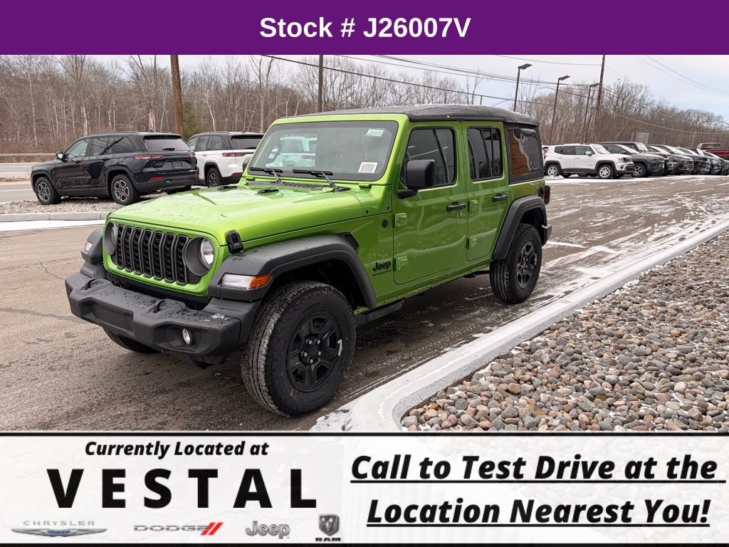 New 2026 Jeep Wrangler Unlimited Sport AWD/4WD image 2