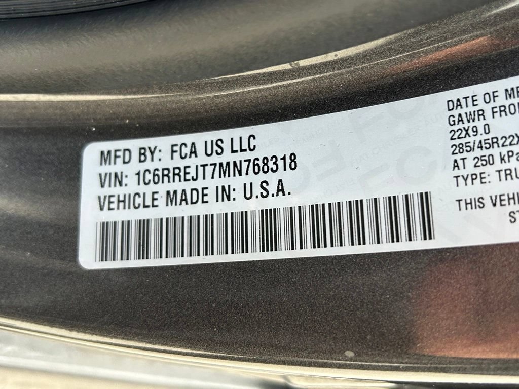 Certified 2021 RAM 1500 Laramie RWD image 52