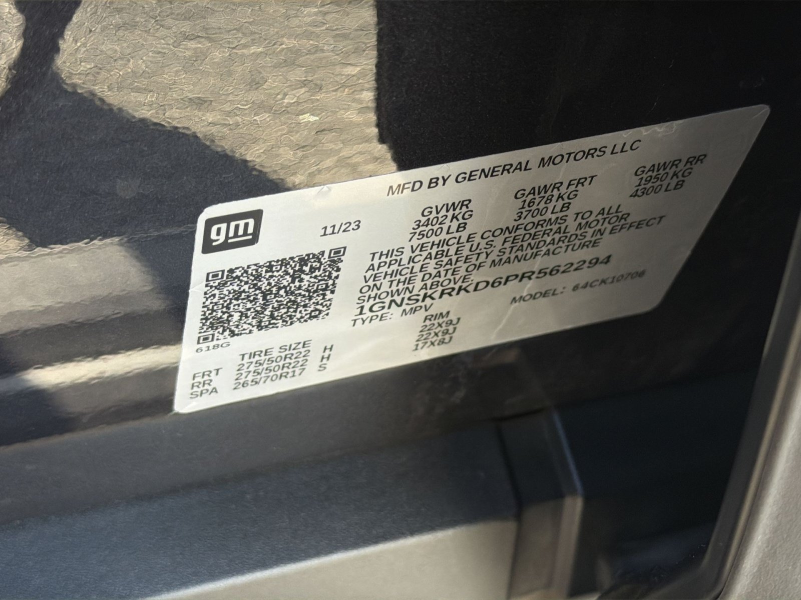 Used 2023 Chevrolet Tahoe RST w/ Luxury Package AWD/4WD image 30