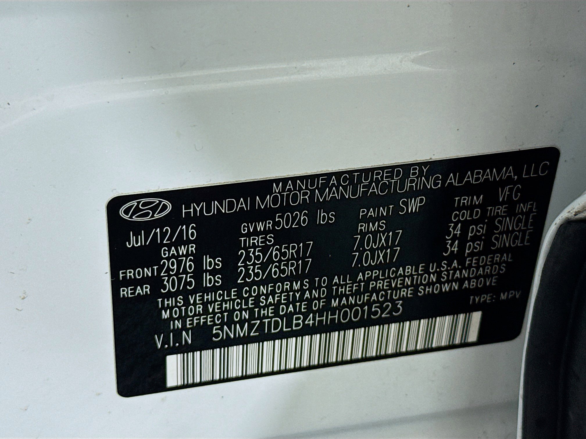 Used 2017 Hyundai Santa Fe Sport image 38