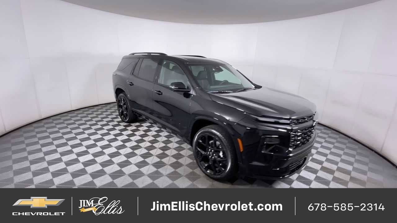 New 2026 Chevrolet Traverse RS w/ LPO, Floor Liner Package AWD/4WD image 2