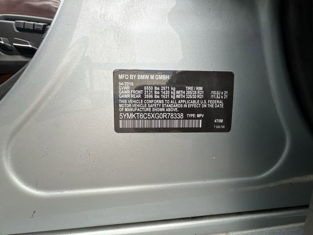 Used 2016 BMW X5 M image 35