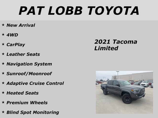 Used 2021 Toyota Tacoma Limited w/ Nightshade Package image 17