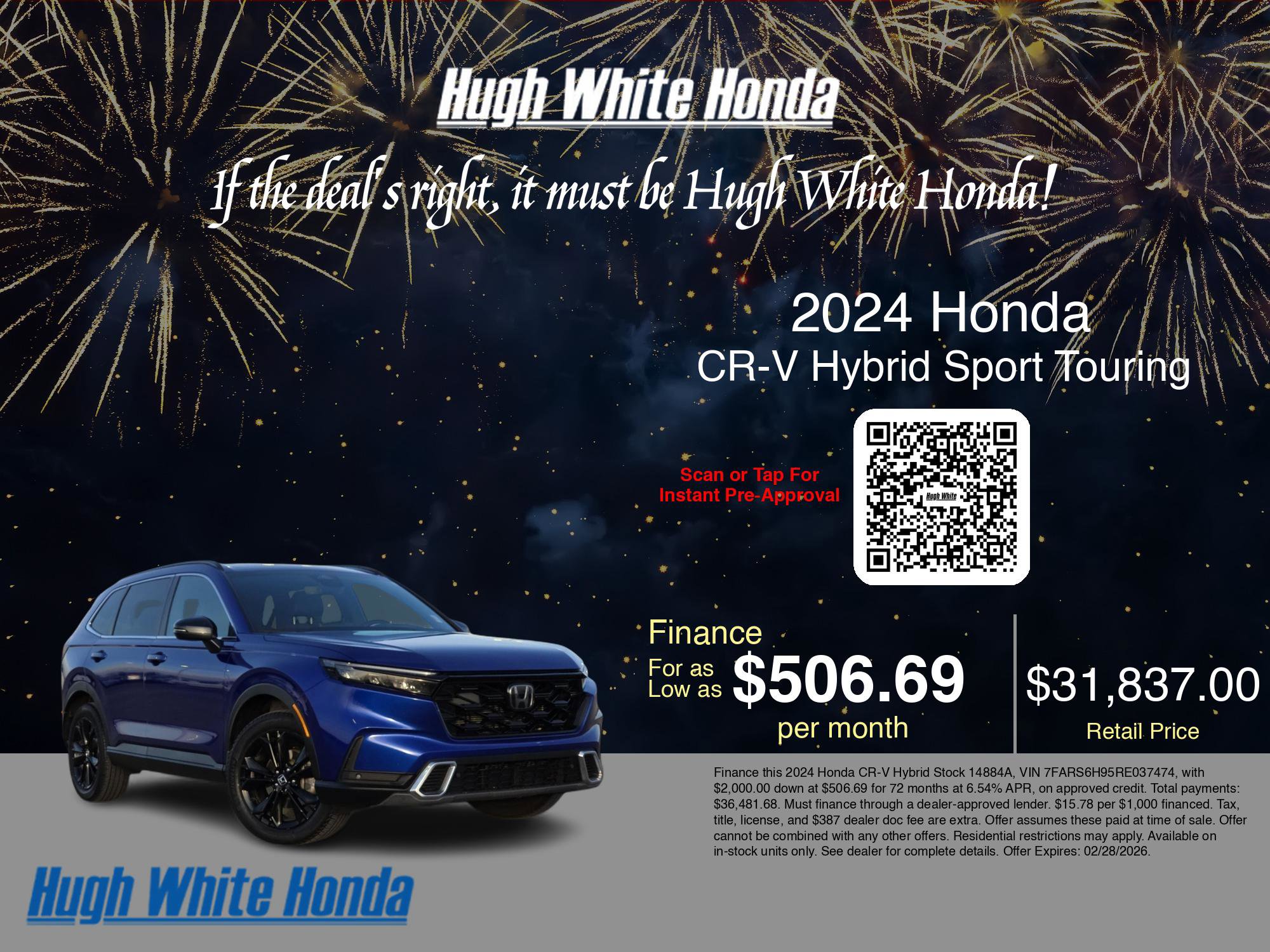 Used 2024 Honda CR-V Sport Touring image 3