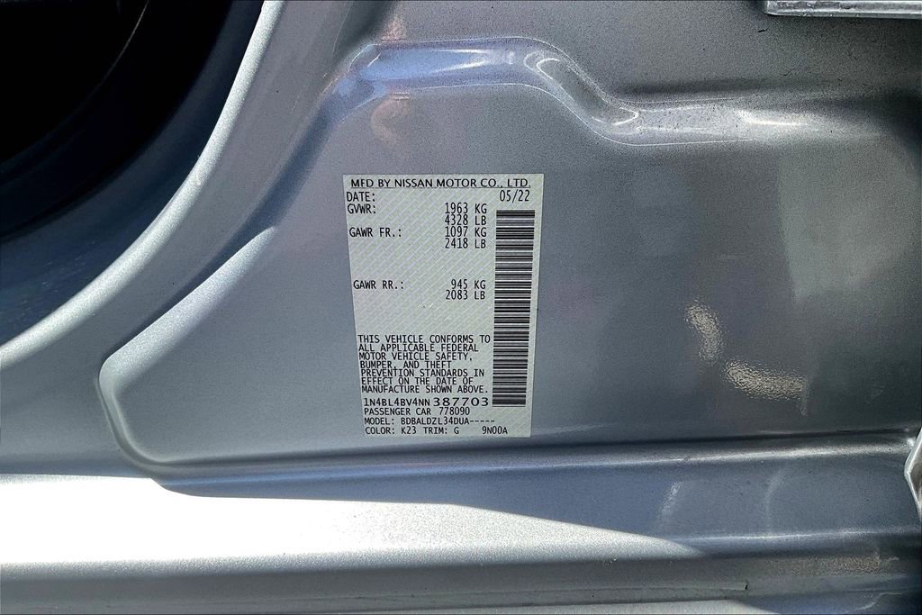 Used 2022 Nissan Altima 2.5 S FWD image 20