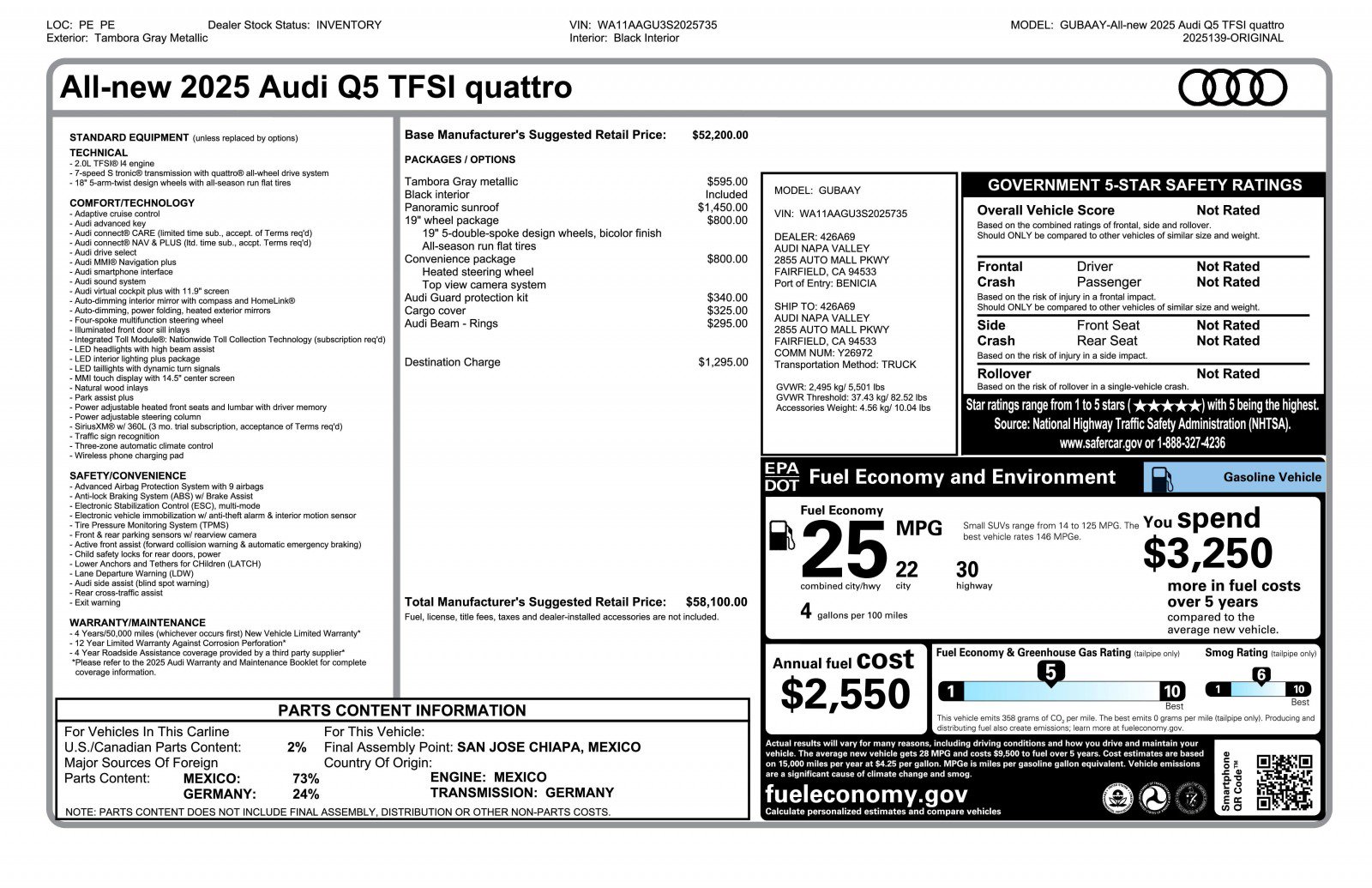New 2025 Audi Q5 Premium image 4