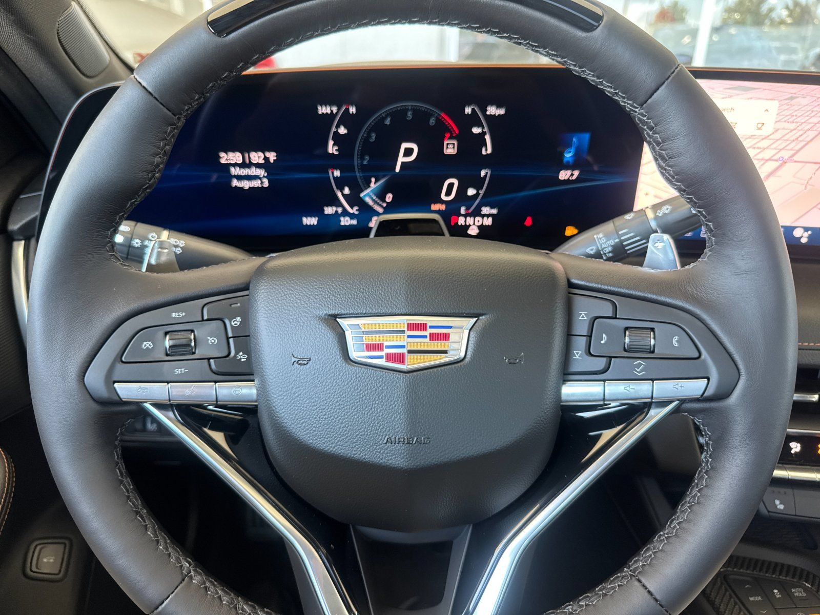 New 2026 Cadillac CT5 Sport w/ LPO, Red Accent Package RWD image 22