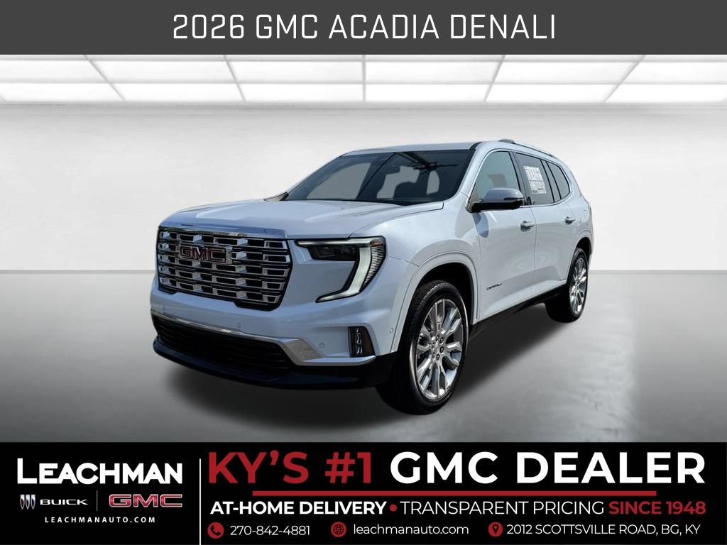 New 2026 GMC Acadia Denali w/ Super Cruise Package