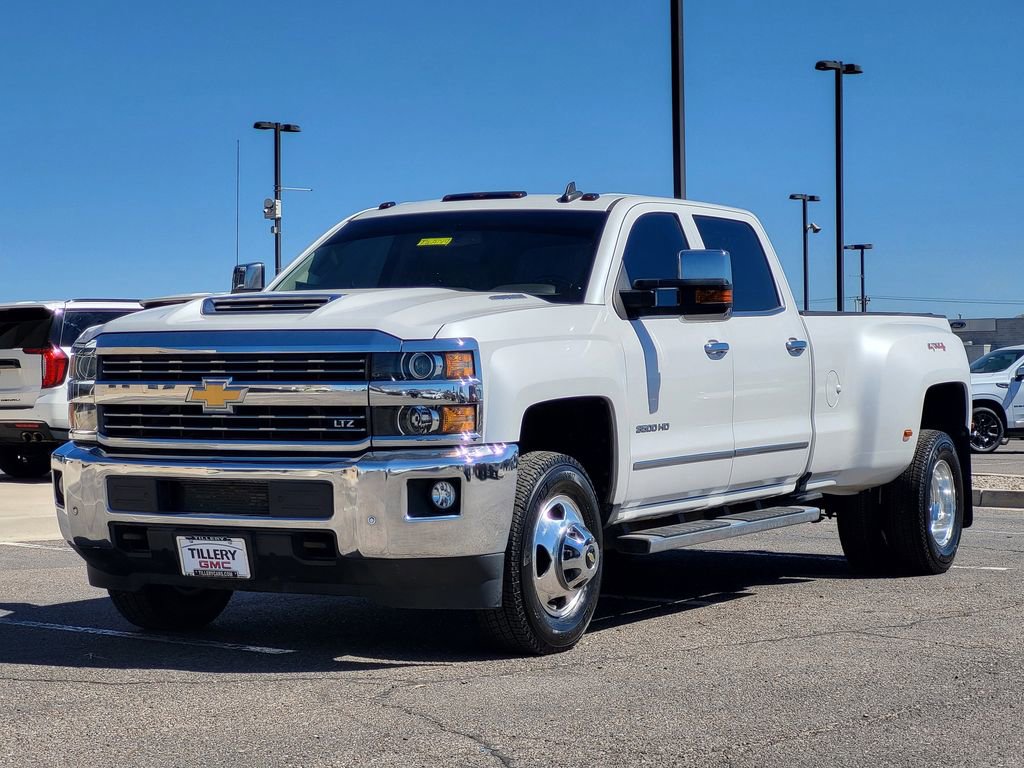Used 2019 Chevrolet Silverado 3500 LTZ w/ Duramax Plus Package AWD/4WD image 4