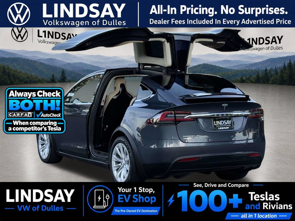 Used 2016 Tesla Model X 90D AWD/4WD image 5