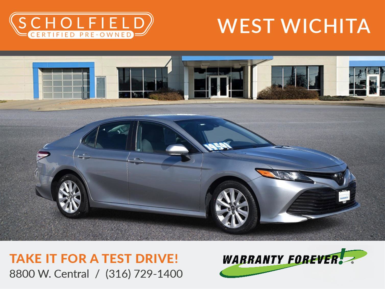 Used 2019 Toyota Camry LE w/ Convenience Package
