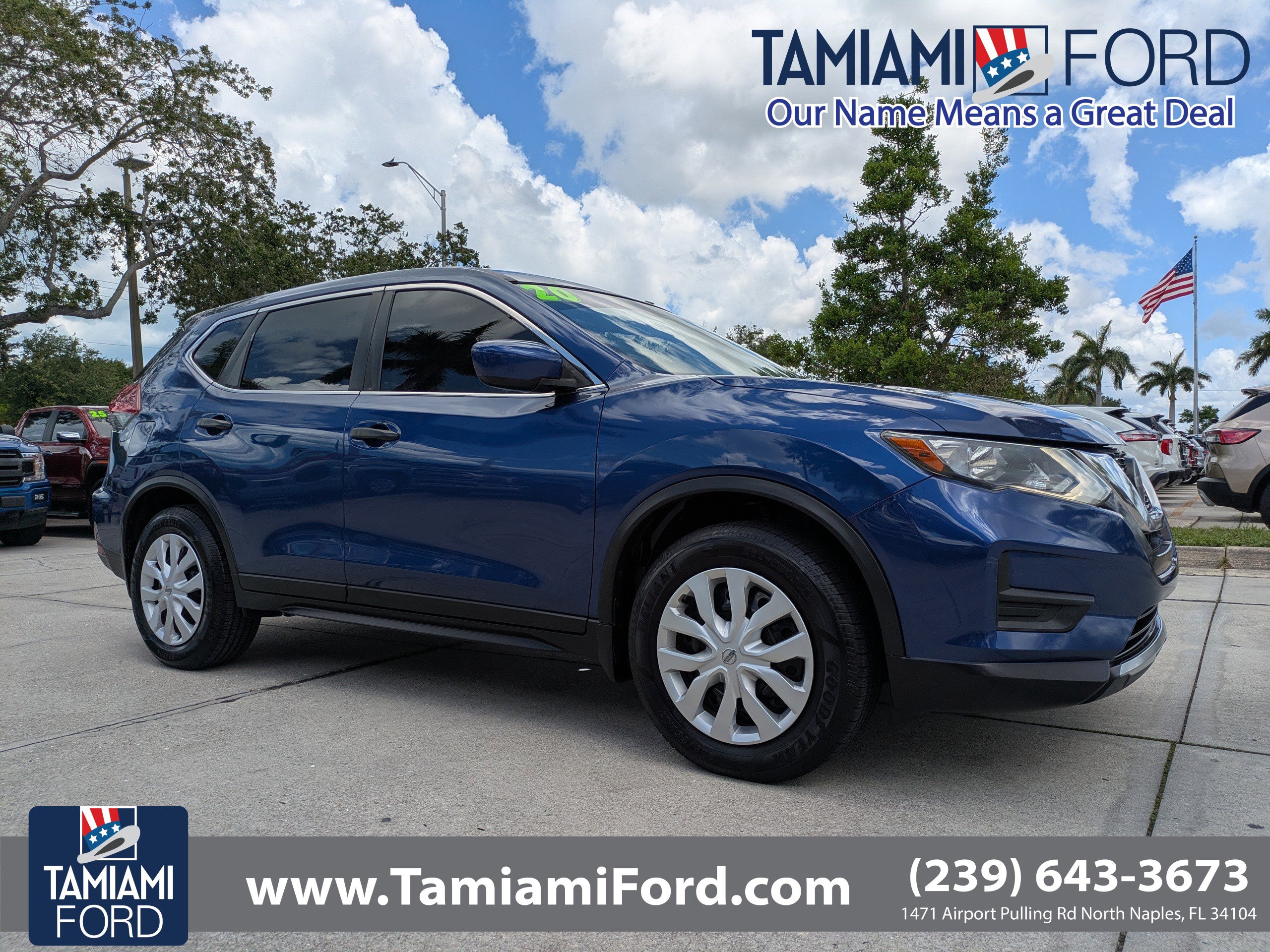 Used 2020 Nissan Rogue S FWD image 1