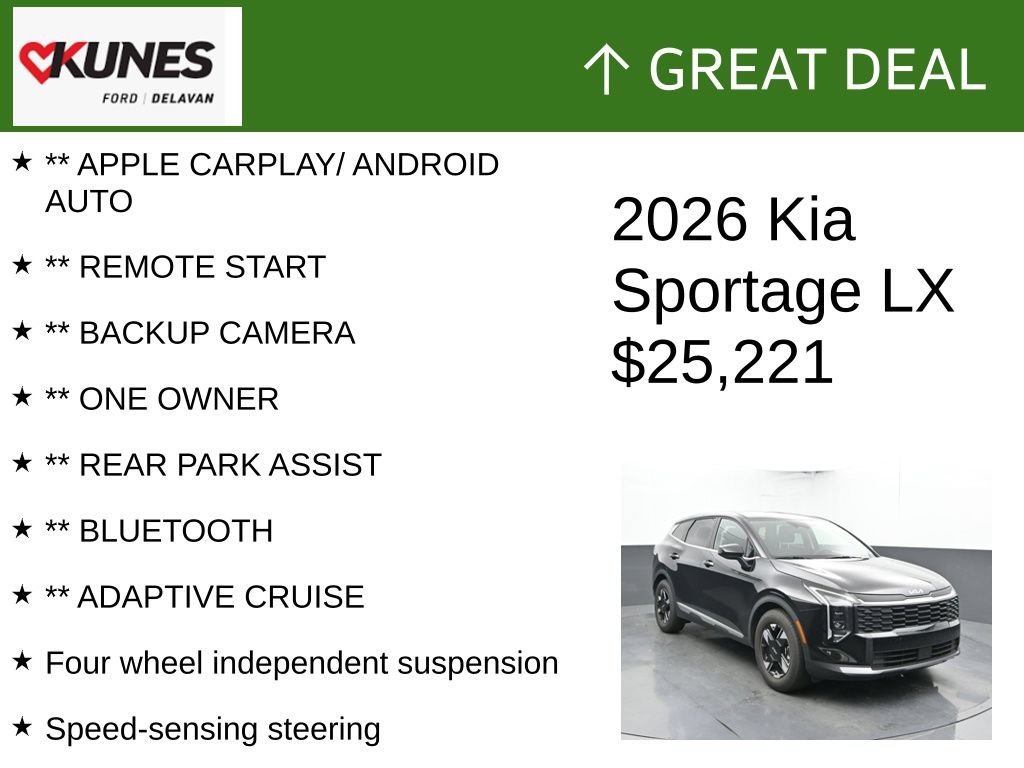 Used 2026 Kia Sportage LX FWD video 2