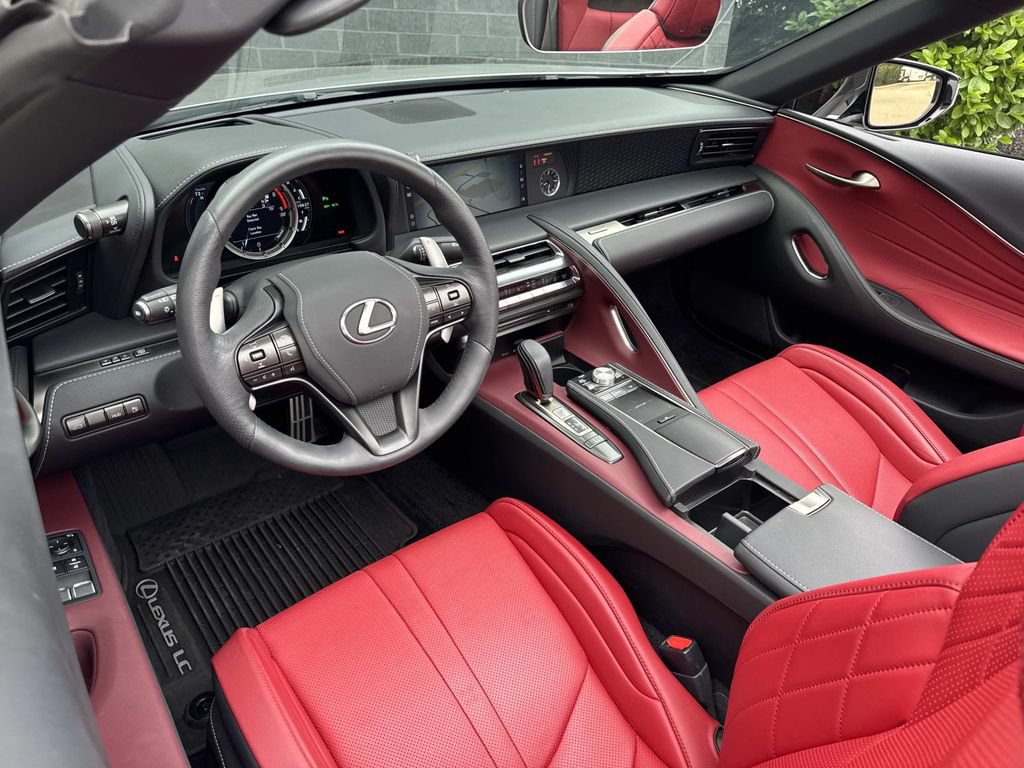 Used 2021 Lexus LC 500 Convertible w/ Touring Package RWD image 13