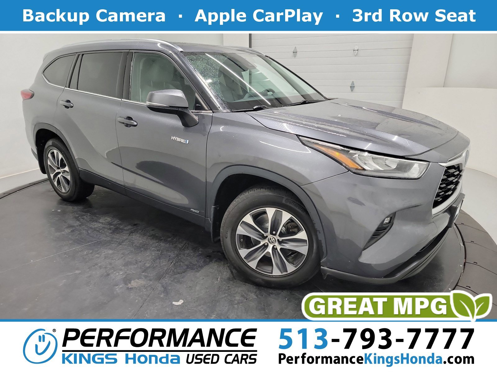 Used 2020 Toyota Highlander XLE AWD/4WD image 1
