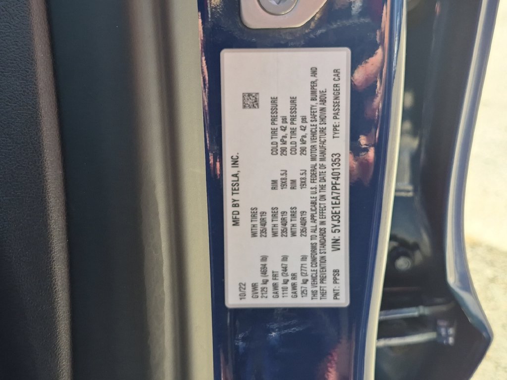 Used 2023 Tesla Model 3 Standard Range RWD image 35