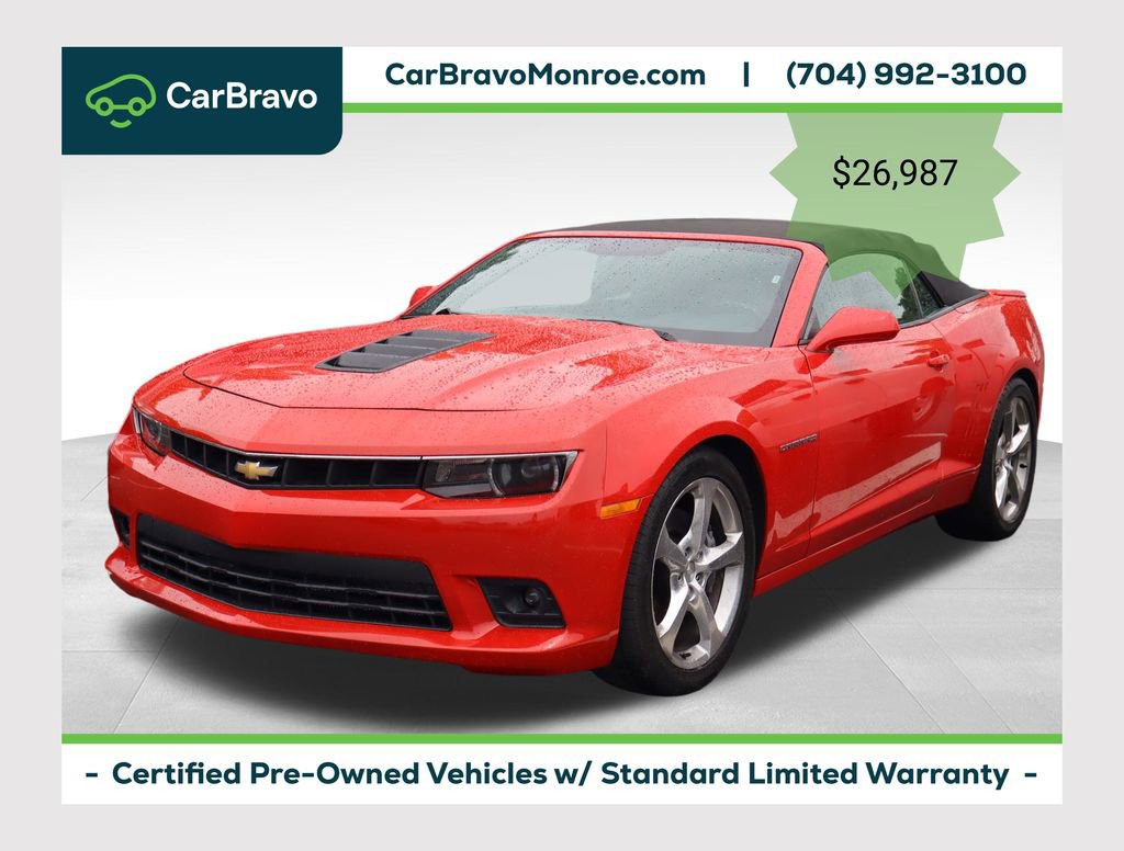 Certified 2015 Chevrolet Camaro SS w/ RS Package