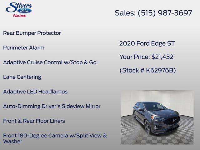 Used 2020 Ford Edge ST w/ Equipment Group 401A AWD/4WD image 28