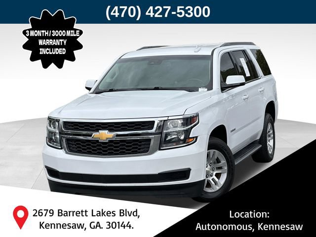 Used 2018 Chevrolet Tahoe LT