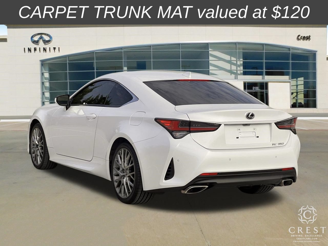 Used 2021 Lexus RC 350 w/ Premium Package RWD image 8