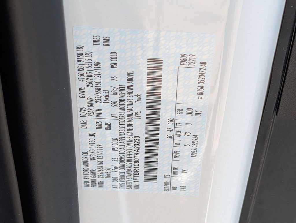 New 2026 Ford Transit 250 148 Medium Roof w/ Load Area Protection Package image 23