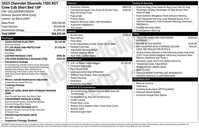 Certified 2023 Chevrolet Silverado 1500 RST w/ Texas Edition Plus image 39