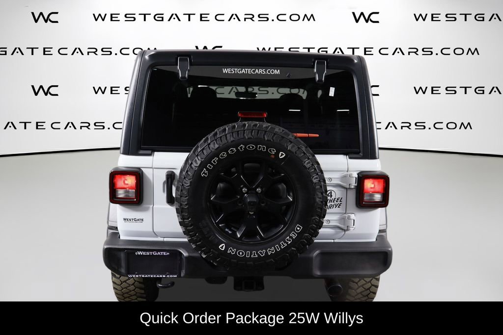 Used 2021 Jeep Wrangler Willys image 4