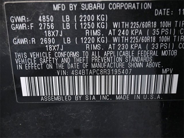 Used 2024 Subaru Outback Touring image 28