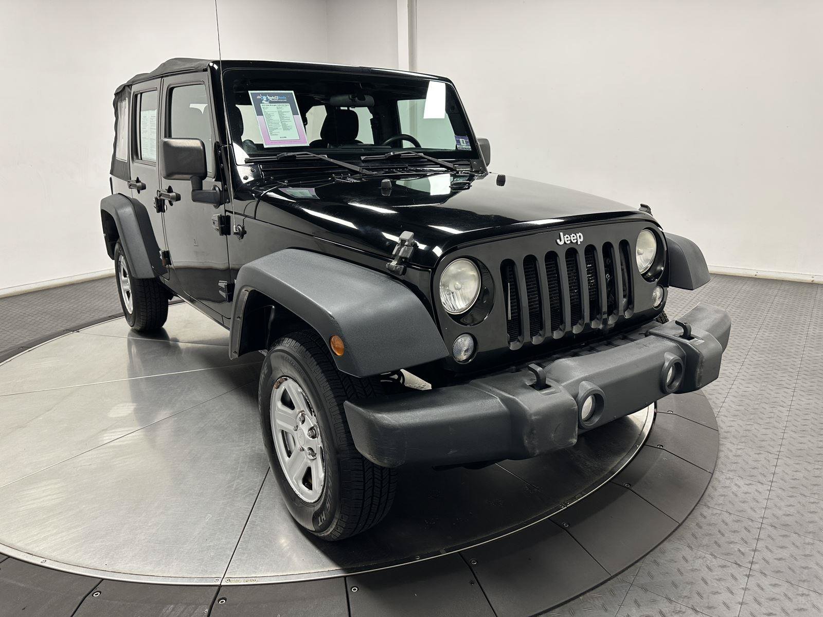 Used 2014 Jeep Wrangler Unlimited Sport w/ Connectivity Group AWD/4WD image 2