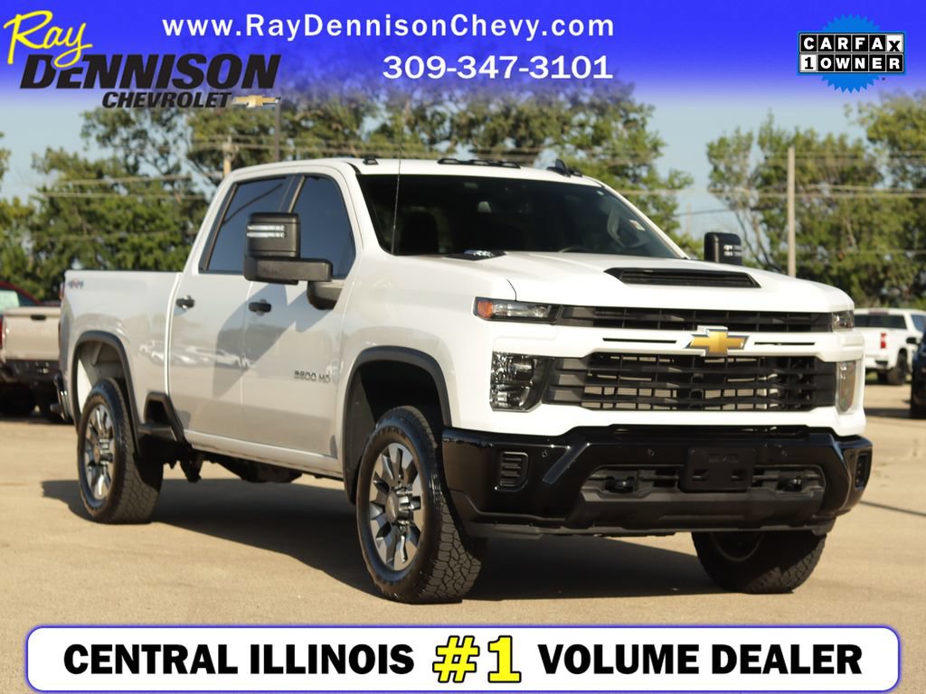 Used 2025 Chevrolet Silverado 2500 Custom w/ Custom Value Package
