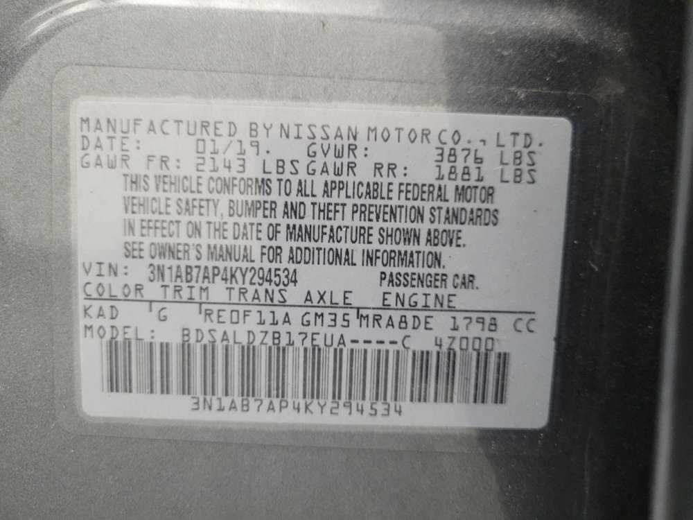 Used 2019 Nissan Sentra SV image 33