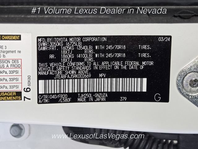 Used 2024 Toyota Land Cruiser 1958 AWD/4WD image 28