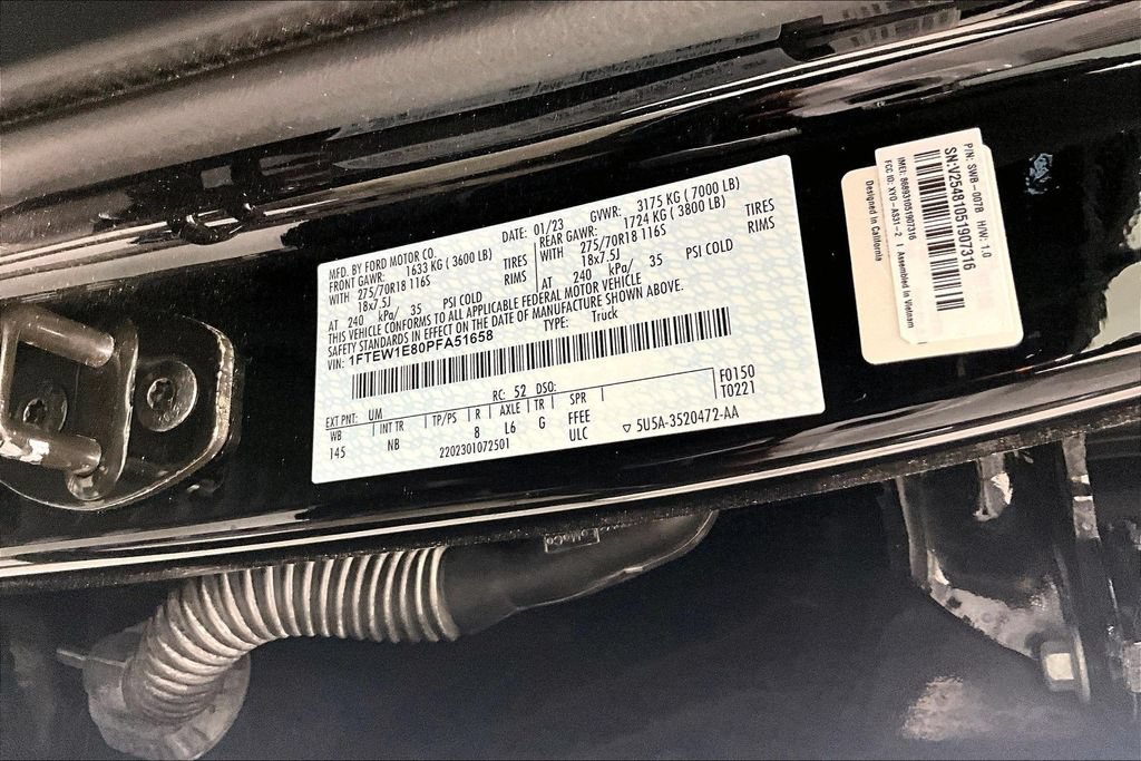 Used 2023 Ford F150 Tremor w/ Equipment Group 402A High AWD/4WD image 35