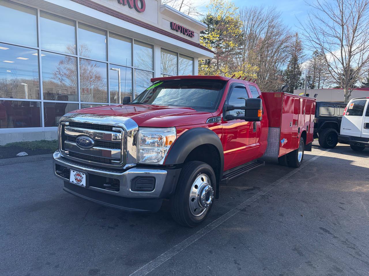 Used 2013 Ford F550 4x4 SuperCab Super Duty w/ Payload Upgrade Pkg image 2